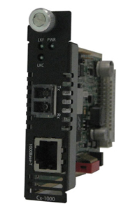 Perle 05052010 CM-1000-M2LC05 - Gigabit Ethernet Media Converter Managed Module. 1000BASE-T (RJ-45) [100 m/328 ft.] to 1000BASES by PERLE