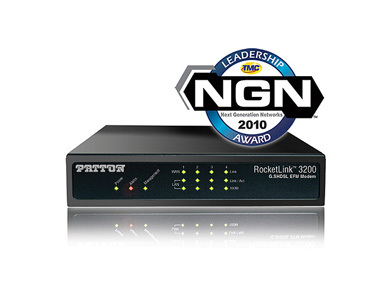 Patton 3202/2W/EUI - OnSite 2 Wire G.SHDSL.bis EFM Modem; 4 x 10/100 Manged Switch; 100-240VAC by PATTON