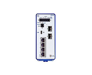 Hirschmann 942170007 BRS30-8TX/4SFP - 12 Ports Managed Industrial Switch for DIN Rail, fanless design Fast Ethernet, Gigabit upl by HIRSCHMANN