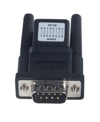 Moxa ADP-RJ458P-DB9M - RJ45 to DB9 Male adapter by MOXA