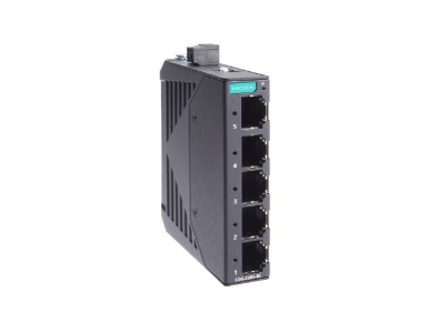 Moxa EDS-2005-EL - 5-Port Entry-level Unmanaged Switch, 5 Fast TP ports, -10 to 60 degree C by MOXA