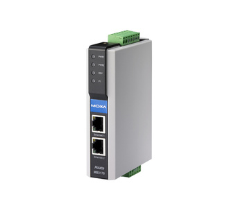 Moxa Moxa MGate MB3170 - 1 Port RS-232/422/485 advanced Modbus TCP to Serial Communication Gateway by MOXA
