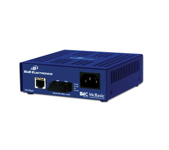 855-10953 - ** DISCONTINUED ** MCBASIC, TX/SSFX-SM1310/ PLUS-SC 100 MBPS COMPACT MEDIA CONVERTER by IMC