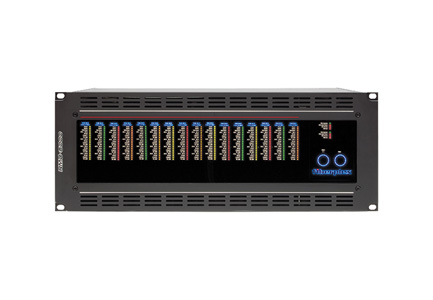 Patton RMC-5000 - 19 in EIA Rack mount chassis, 7 in (4RU) for up to 16 FOM series isolator cards, rear access, includes one PSM by PATTON