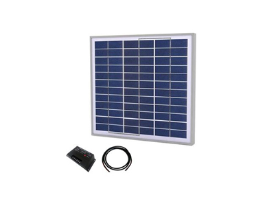 Tycon Systems TPSK24-30W - 30W 24V Solar Kit: 30W Panel, Pole Mount, Controller, Cable, Supports 8W continuous by TYCON SYSTEMS