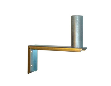 Tycon Systems WMB-HD - Heavy Duty Wall Mount with 1.5' diameter X 5.5' tall pole. 8' extension, 0.080' thick Zinc Plated Steel by TYCON SYSTEMS